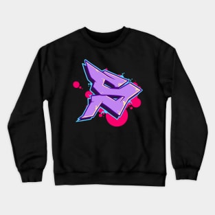 Letter S - Graffiti Street Art Style Crewneck Sweatshirt